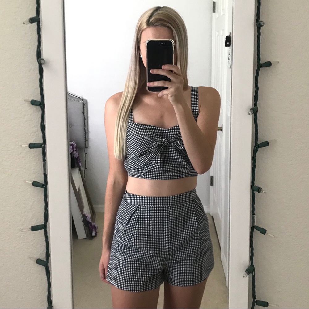 Tilly’s Gingham Short Set